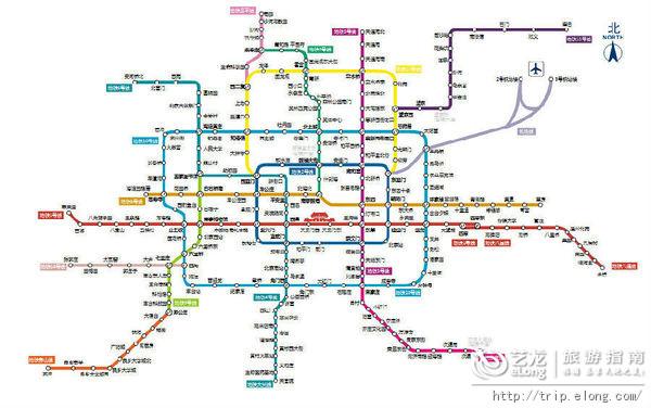 最新地铁图北京,北京地铁最新线路图