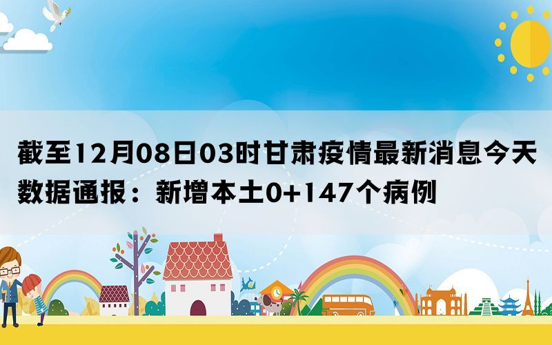 甘肃疫情最新消息今天,今日甘肃疫情最新动态