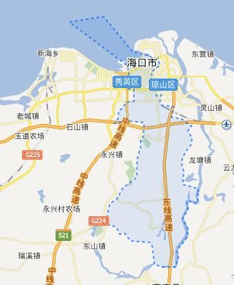 海口市地图最新版,海口市最新版地图，精准呈现城市风貌更新。