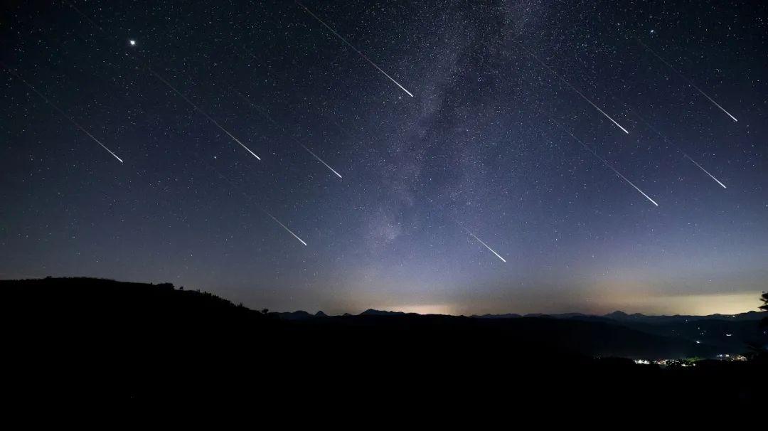 最新流星雨,璀璨夜空中的年度盛宴