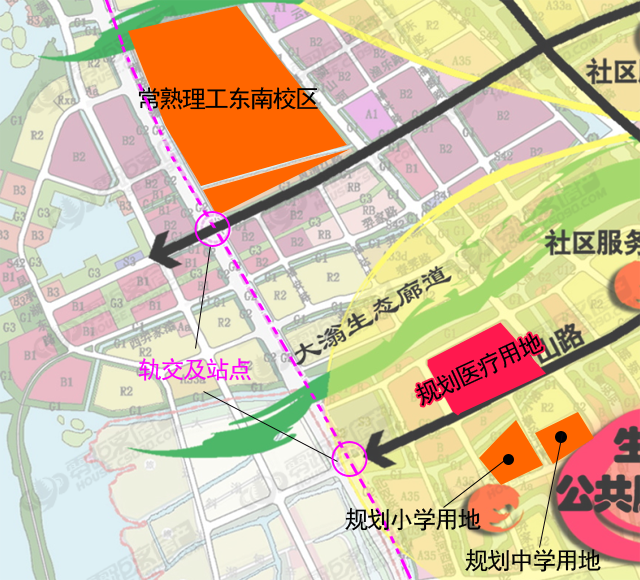 常熟南部新城最新规划,常熟南部新城规划版图再升级