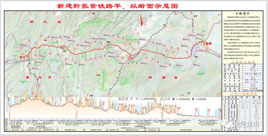 黔张常铁路最新走向图,黔张常铁路最新线路图