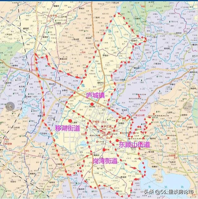 合肥行政区划图 最新,合肥最新行政区划图